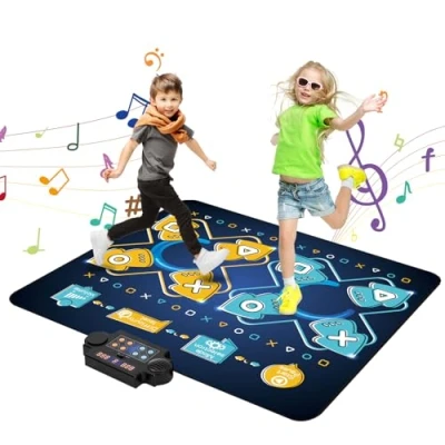 Afbeelding van VEVOR kinderdansmat danspad speelgoedmuziekmat elektronisch vanaf 3 jaar