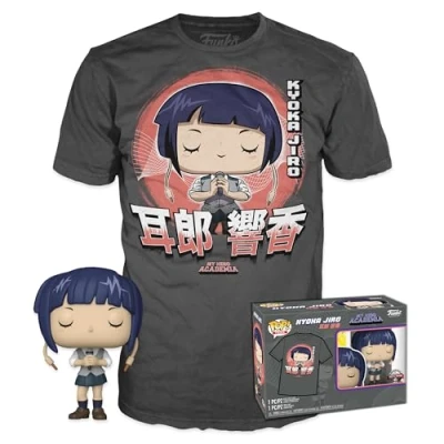 Afbeelding van Funko Pop! &amp; Tee Box: My Hero Academia Kyoka Jiro #1208 Exclusive (Size M)