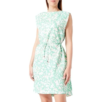Afbeelding van s.Oliver BLACK LABEL dames jurk kort, groen, 36, 36