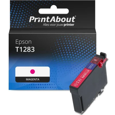 Afbeelding van Huismerk Epson T1283 Inktcartridge Magenta