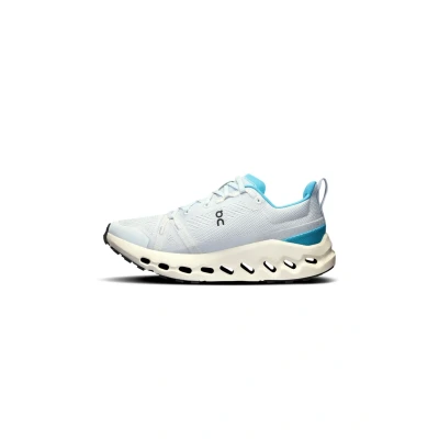 Afbeelding van On Cloudsurfer Trail hardloopschoenen Arctic ivory, Dames, Maat: 41, ivory Polyester