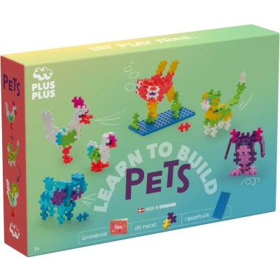 Afbeelding van Plus Learn To Build Pets Constructiespeelgoed Set Met Bouwstenen 275 Delige Bouwset Bouwspeelgoed Vanaf 5 Jaar