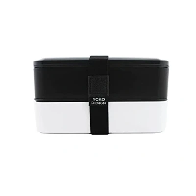 Afbeelding van Yoko Design Lunch Box zwart