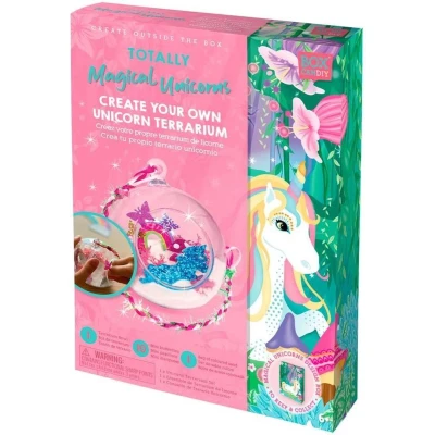 Afbeelding van Box Candiy Knutselset Unicorn Terrarium