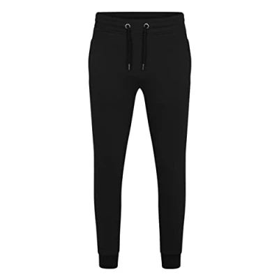 Afbeelding van HRM Unisex Premium Joggingbroek, Zwart, Maat 3XL I Fair Trade Joggingbroek Dames &amp; Heren, 285 g/m² Gemaakt van 70% Katoen 30% Gerecycled Polyester