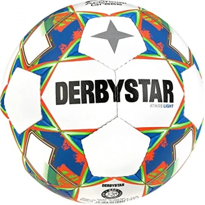 Afbeelding van Derbystar Apus Bal Wit Oranje Blauw 5