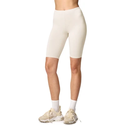 Afbeelding van Merry Style MS MS10 145 LE Dames Leggings Sport Vrijetijdsbroek Kort Viscose Sporbroek Yogabroek Ecru XL