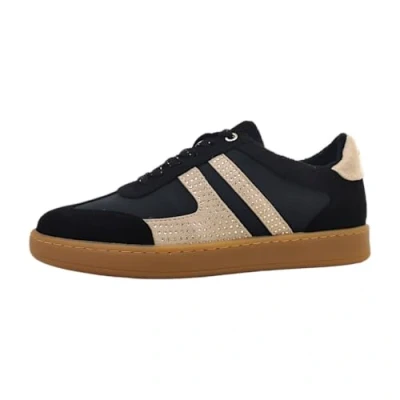 Afbeelding van La Strada Sneaker zwart met beige dames maat 38