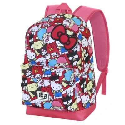 Afbeelding van Karactermania Unisex FAN HS Rugzak 2.2 Sanrio Schattig (pak van 1), Multicolor Hello Kitty Vrienden, Eén maat,