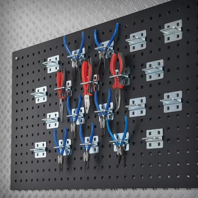 Afbeelding van Datona Dubbele Gesloten Gereedschapshaak 6 Cm (20 Stuks)
