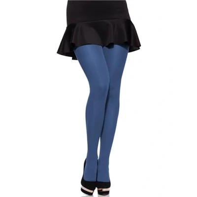 Afbeelding van Merry Style MS GB 162 Dames Panty 60 DEN Plus Size Grote maat Polyamide Kobalt XXXL