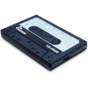 Afbeelding van Inter Tech HD 25620 HDD behuizing Zwart, Wit 2.5