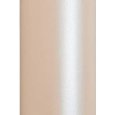 Afbeelding van Netuno 20 x parelmoer zalmkarton A4 210 297 mm 250 g Aster Metallic Salmon papier gekleurd karton kralen voor uitnodigingen DIY wenskaarten doe het zelf decoratie verjaardagen knutselen