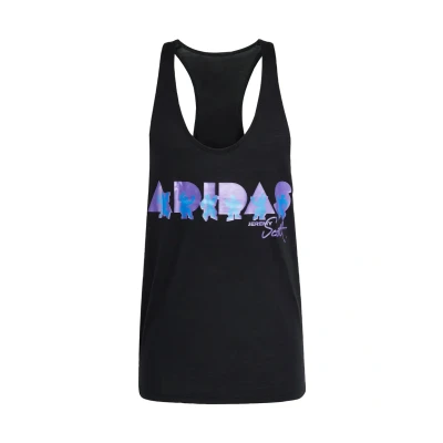 Afbeelding van adidas Performance X Jeremy Scott Pride Tanktop Heren Zwart XS