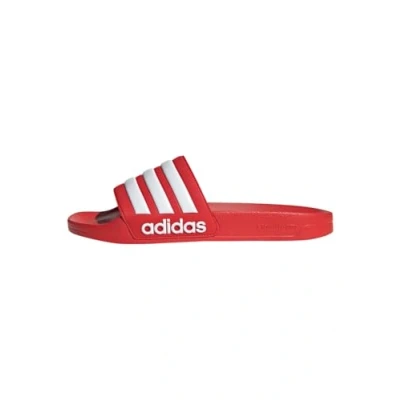 Afbeelding van Adilette Shower Slippers Vivid Red Cloud White 600 16 Rood Badslippers