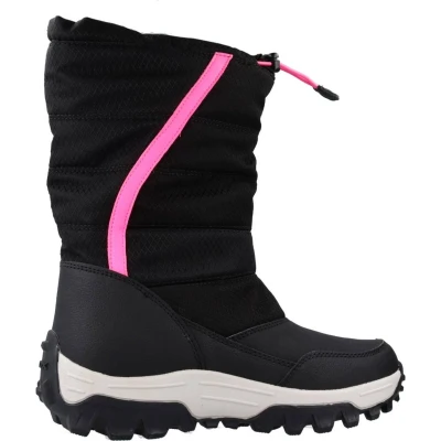 Afbeelding van Geox Meisjes J Himalaya Girl B ab Snow Boot, Black Fuchsia, 25 EU