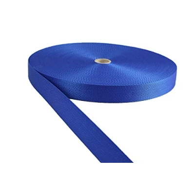 Afbeelding van Tukan tex ( 0,27/m) riem polypropyleen blauw 25mm breed 50 meter