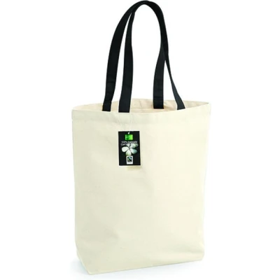 Afbeelding van Fairtrade Cotton Camden Shopper (Wit)