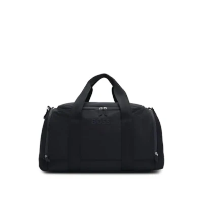 Afbeelding van BOSS Styven Holdall Reistas, Heren, Maat: One Size, Black