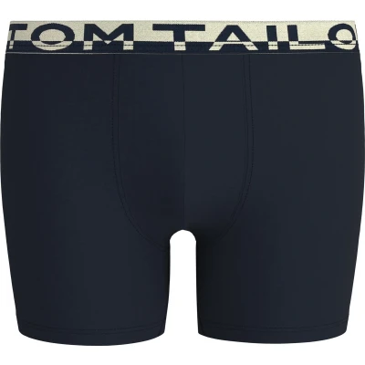 Afbeelding van TOM TAILOR Kentucky Heren Long Boxer 2 Pack Blauw