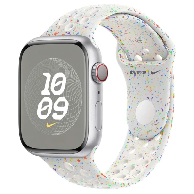 Afbeelding van Apple Watch Strap 45mm Pure Platinum Nike Sport Band S/M (140 190mm)
