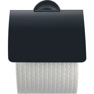 Afbeelding van Duravit Starck T closetrolhouder 12,5x8,3x13,1cm mat zwart