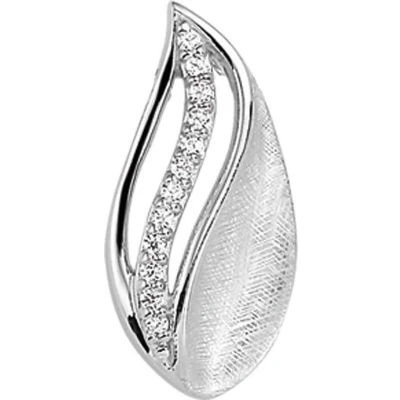 Afbeelding van Trendjuwelier huiscollectie Hanger Zilver gerhodineerd Gescratcht