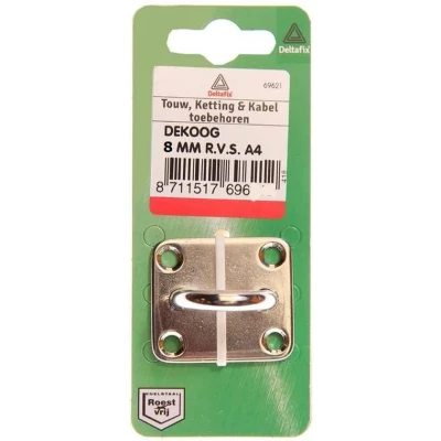 Afbeelding van Deltafix dekoog r.v.s. a4 8 mm 1 st.