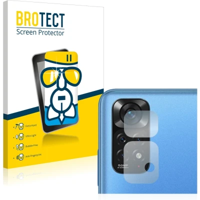 Afbeelding van BROTECT Screenprotector voor Xiaomi Redmi Note 11 (ALLEEN Camera Lens) Folie Beschermfolie Beschermglas transparant