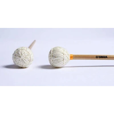 Afbeelding van Yamaha MKAW03 Keiko Abe marimba mallet hard oranje