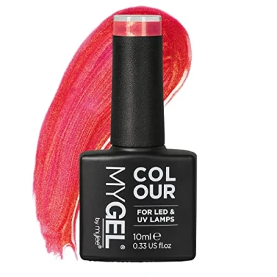 Afbeelding van Mylee Gel Nagellak 10ml [Rose spirit] UV/LED Gellak Nail Art Manicure Pedicure, Professioneel &amp; Thuisgebruik [Fine Glitters Range] Langdurig en gemakkelijk aan te brengen