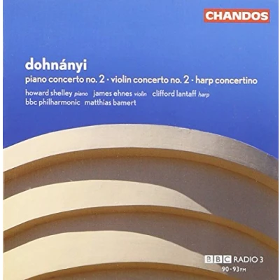 Afbeelding van James Ehnes, BBC Philharmonic Orchestra Dohnanyi: Violin Concerto/ Concertino/Piano Concerto (CD)