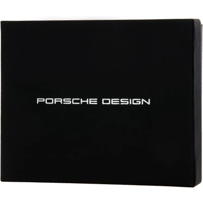 Afbeelding van PORSCHE DESIGN Leren Sleutelhanger Keyring Leather Cord Carmine Red Donkerrood