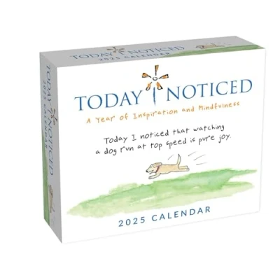 Afbeelding van Today I Noticed 2025 Day To Calendar: A Year of Inspiration and Mindfulness