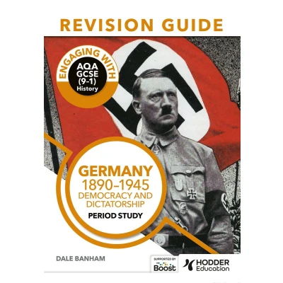 Afbeelding van Engaging with AQA GCSE (91) History Revision Guide: Germany, 18901945: Democracy and dictatorship