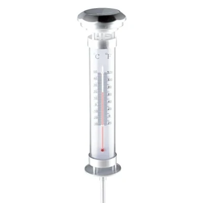 Afbeelding van Grundig LED Tuinlamp Met Thermometer