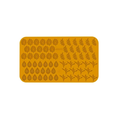 Afbeelding van silikomart Siliconen vormen voor de horeca, tuin, 40 x 25 cm, H 2 mm + 49 mm, professionele accessoires keuken en gebak, taartdecoraties