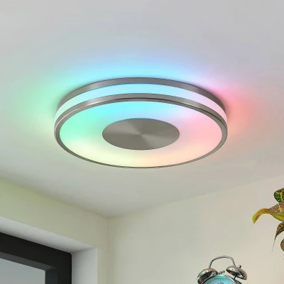 Afbeelding van Lindby Fjella LED plafondlamp RGB CCT