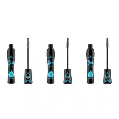 Afbeelding van Essence Lash Princess False Effect Mascara, waterdicht, zwart, veganistisch, waterbestendig, zonder microplasticdeeltjes, nanodeeltjes, verpakking van 3 stuks (3 x 12 ml)