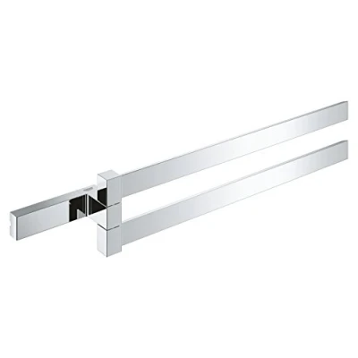 Afbeelding van Grohe Selection Cube wandhanddoekhouder Chroom