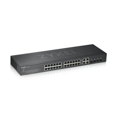 Afbeelding van ZyXEL GS1920 24V2 Managed Gigabit Ethernet (10/100/1000) Zwart
