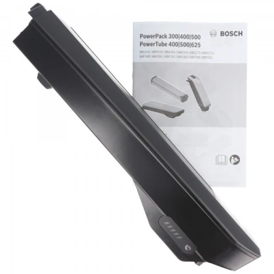 Afbeelding van 500Wh BOSCH bagagerek accu Performance Line antraciet 0 275 007 532