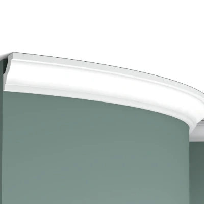Afbeelding van orac kroonlijst c230 flexibel 200x2.9x2.9 cm