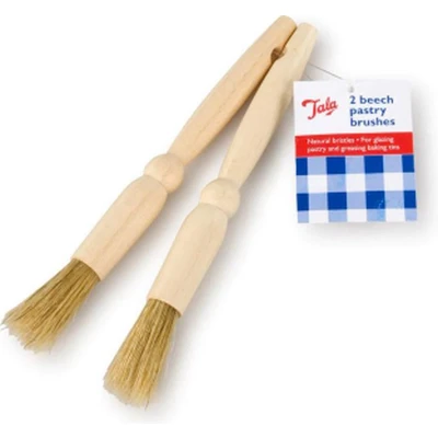 Afbeelding van Tala Bakkwastje, Set van 2 Stuks, Beukenhout