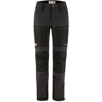 Afbeelding van Fjallraven 14200141 550 Keb Agile Trousers W Broek Dames Zwart Maat 40 / R