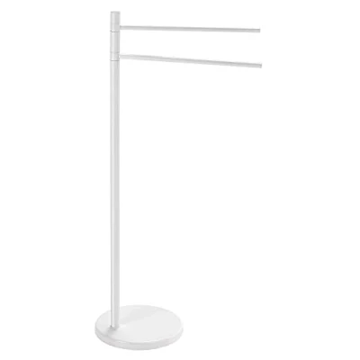 Afbeelding van Handdoekhouder Sapho White Line Vrijstaand 89 cm Wit