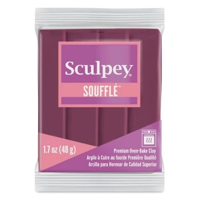 Afbeelding van Souffle cabernet klei 48 gr Sculpey