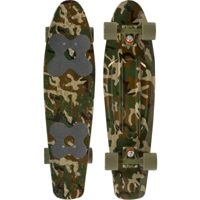 Afbeelding van Jim Camo skateboard 71 cm polypropeen groen bruin