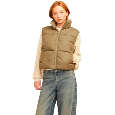 Afbeelding van JACK&amp;JONES JXSOLVEJ Puffer Vest OTW gewatteerde vest, Kelp, S, S
