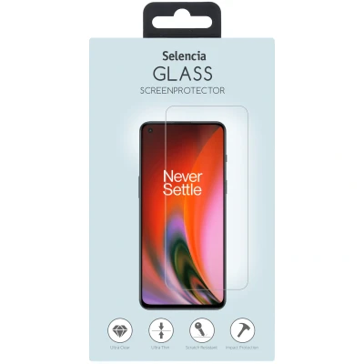 Afbeelding van Screenprotector OnePlus Nord 2: Selencia Gehard Glas